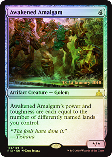Awakened Amalgam - Foil - Prerelease Promo