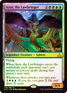 Azor, the Lawbringer - Foil - Prerelease Promo