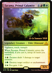 Zacama, Primal Calamity - Foil - Prerelease Promo