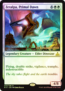 Zetalpa, Primal Dawn - Foil - Prerelease Promo