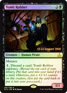 Tomb Robber - Foil - Prerelease Promo