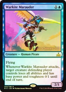 Warkite Marauder - Foil - Prerelease Promo
