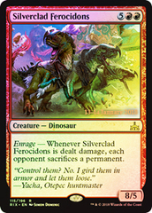 Silverclad Ferocidons - Foil - Prerelease Promo