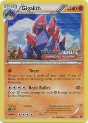 Gigalith - 53/98 - Promotional - Emerging Powers Staff Stamp Prerelease Promo