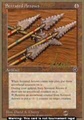 Serrated Arrows