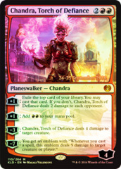 Chandra, Torch of Defiance - Kaladesh Prerelease Promo