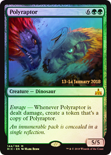 Polyraptor - Foil - Prerelease Promo