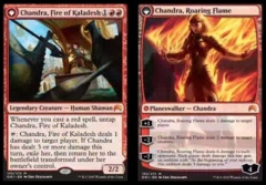 Chandra, Fire of Kaladesh // Chandra, Roaring Flame - Foil