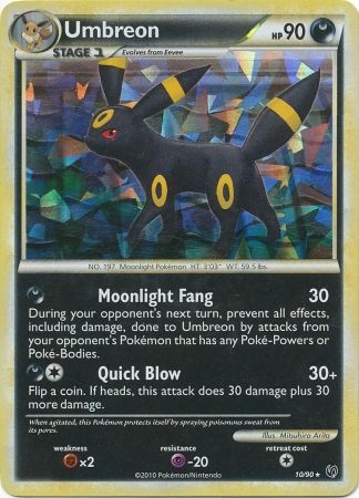 Umbreon - 10/90 - Shattered Holo Rare