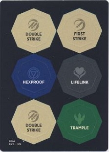 Commander 2020 Punch-Out Counters - 003/004 (Thin)
