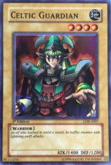 Celtic Guardian - LOB-A007 - Super Rare - 1st Edition