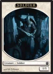 Soldier Token (White) (Seb McKinnon)