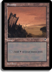 Swamp (B) [Two Stumps at Left]