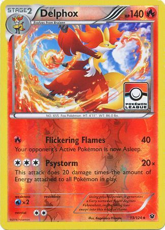 Delphox - 13/124 - League Promo