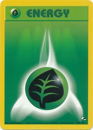 Grass Energy - 129/132 - Common - Unlimited Edition