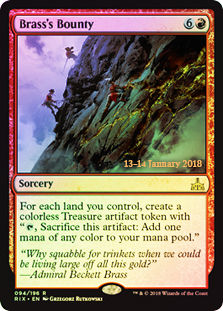 Brasss Bounty - Foil - Prerelease Promo