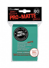 Ultra Pro Pro-Matte Small Deck Protectors - Aqua (60ct)