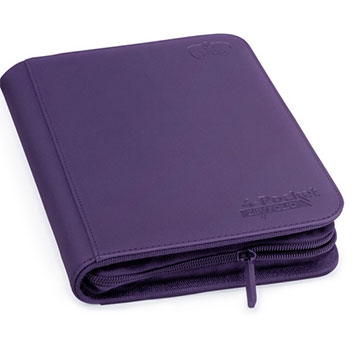 Ultimate Guard 4-Pocket Zipfolio XenoSkin - Purple