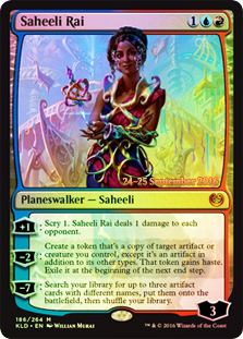 Saheeli Rai - Kaladesh Prerelease Promo