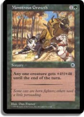 Monstrous Growth - Flavor Text