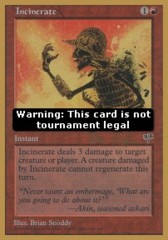 Incinerate