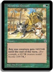 Monstrous Growth - No Flavor Text