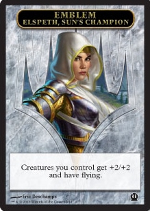 Emblem - Elspeth, Suns Champion