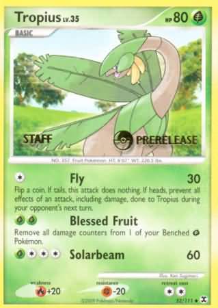 Tropius - 52/111 - Prerelease Promo