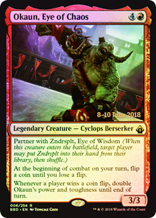 Okaun, Eye of Chaos - Foil - Release Promo