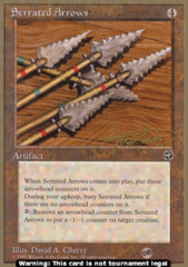Serrated Arrows
