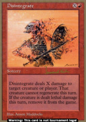 Disintegrate