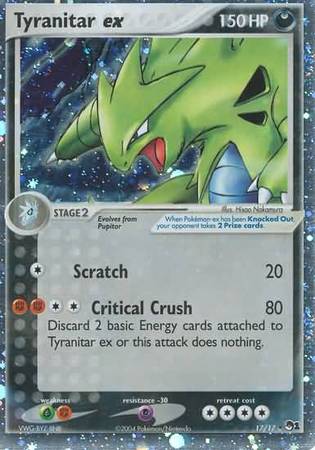 Tyranitar-EX - 17 - Rare - Cosmos Holo