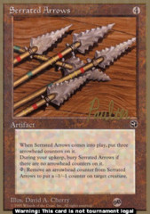 Serrated Arrows