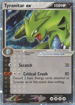 Tyranitar-EX - 17 - Ultra Rare