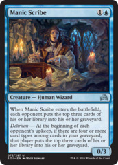 Manic Scribe - Foil