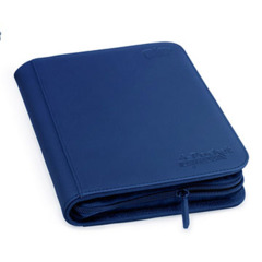 Ultimate Guard 4-Pocket Zipfolio XenoSkin - Blue