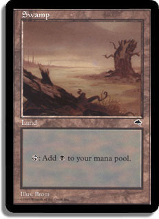 Swamp (A) [Dead Tree at Right]