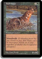 Bull Hippo - No Flavor Text