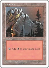 Mountain (B) [Red Sky Behind Tall Tree]