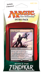 Battle for Zendikar Intro Pack - Eldrazi Assault (R/B)