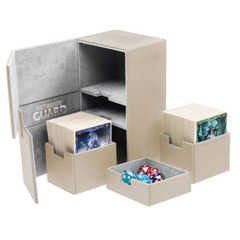 Ultimate Guard Twin Flip'n'Tray Deck Case 200+ - Sand
