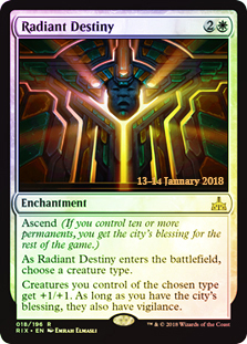 Radiant Destiny - Foil - Prerelease Promo