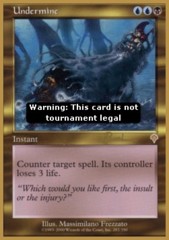 Undermine