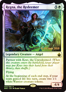 Regna, the Redeemer - Foil - Release Promo