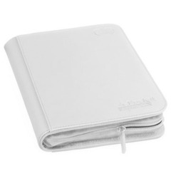 Ultimate Guard 4-Pocket Zipfolio XenoSkin - White