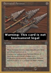 Serrated Arrows