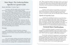 Legends Rules Card