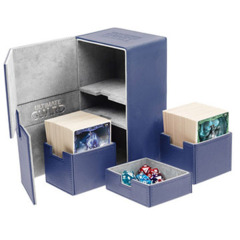 Ultimate Guard Twin Flip'n'Tray DECK CASE 200+ - Blue