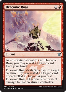 Draconic Roar - Foil