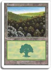 Forest - F [Green Background & Blue Sky]